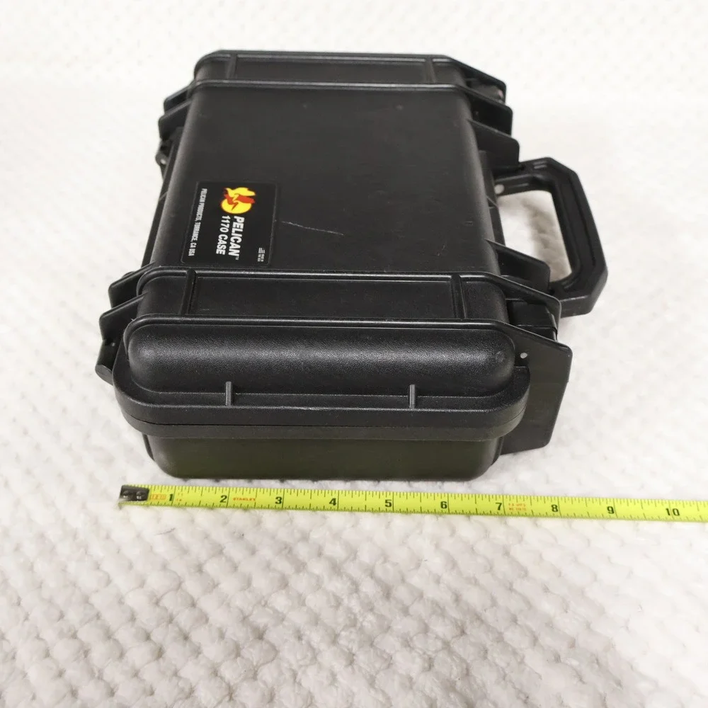 Pelican Unisex OS 1170 Protector Case Black Watertight Hard Shell Foam Insert